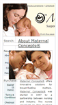 Mobile Screenshot of maternalconcepts.com